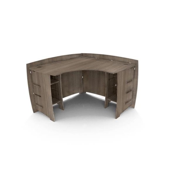 Legare Furniture Legare Furniture LEGE-CDGD-110 47 in. Corner Desk - Grey Driftwood LEGE-CDGD-110
